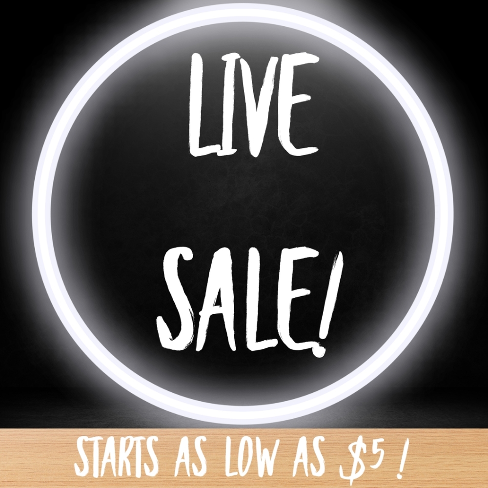 Posh Live Sale - Like to be notified!
